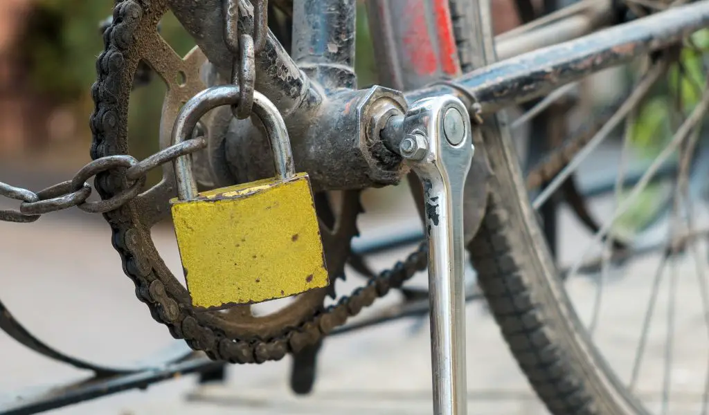 How to secure your bike when camping